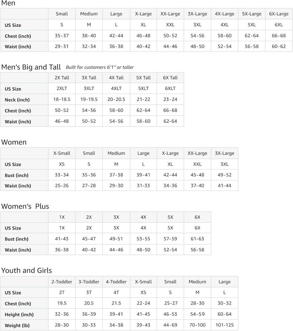 A table with several different types of sports.